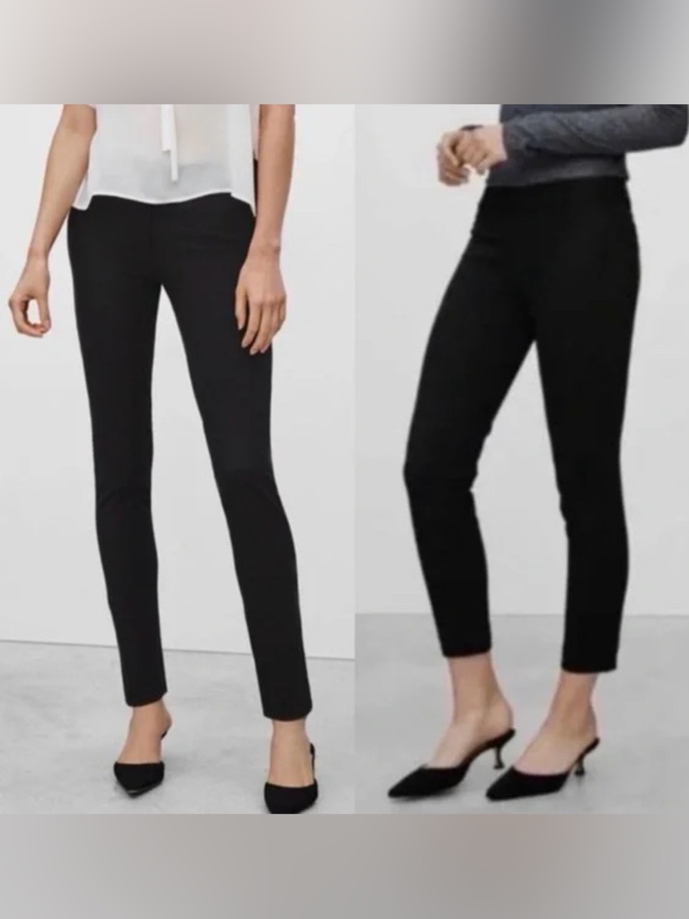 Babaton Black Cropped Ankle Pants - Picture 15 of 16